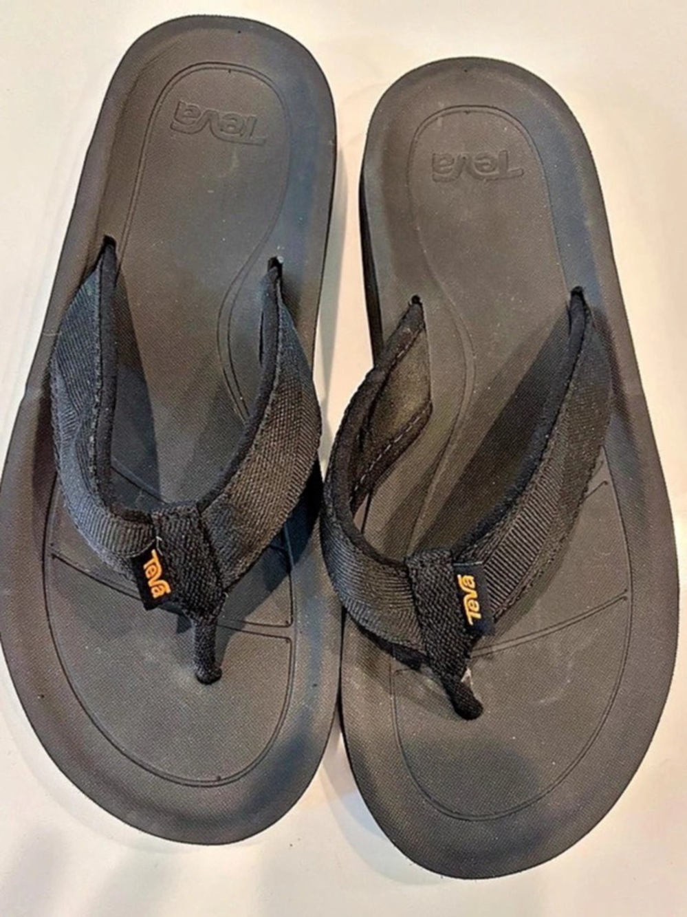 Teva Original Universal Women's Black Sandals US 8